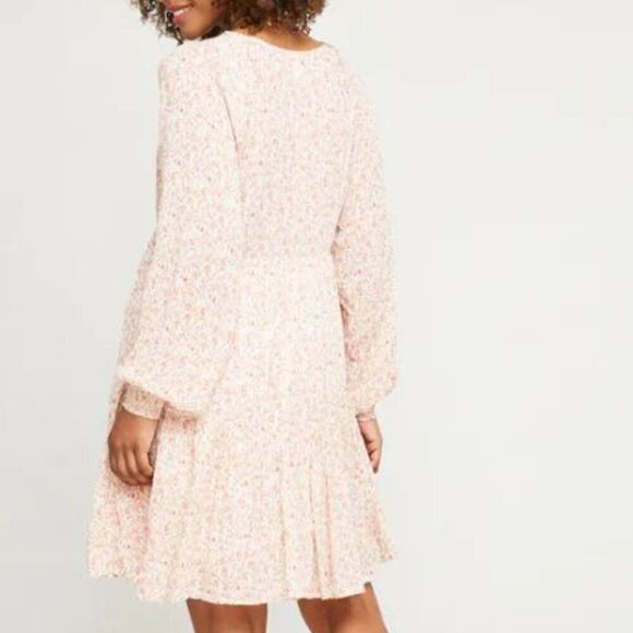 Gentle Fawn - Charlize Long Sleeve Dress Floral Print- Size Medium - Picture 3 of 12